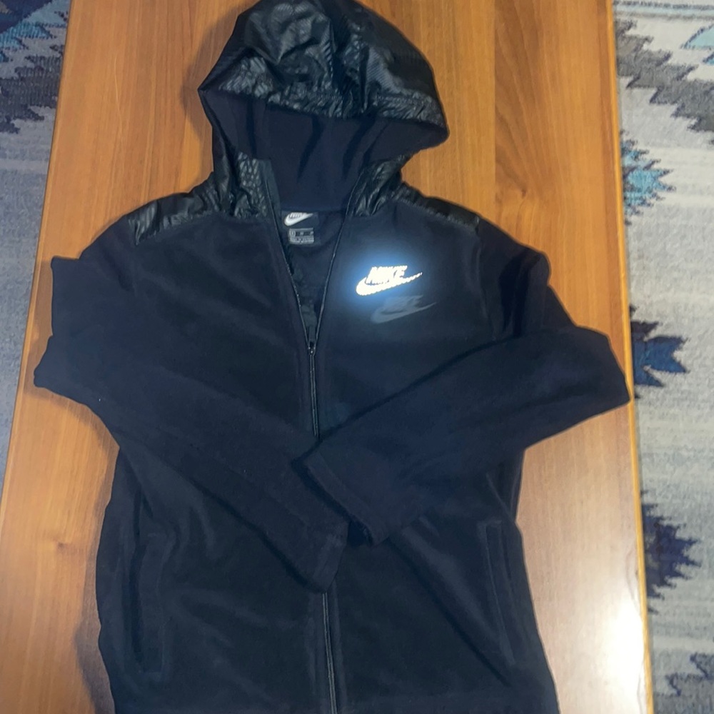 Nike zip up fleece hoodie jacket